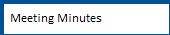 Meeting Minutes